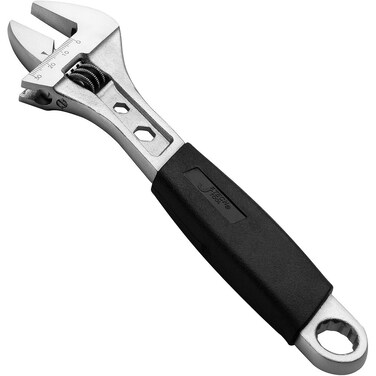 Jetech 8-inches Adjustable Wrench with Softgrip Handle - Professional Shifter Spanner with Wide Caliber Opening - AWS-8