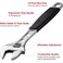 Jetech 12-inches Adjustable Wrench with Softgrip Handle - Professional Shifter Spanner with Wide Caliber Opening - AWS-12