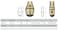 Jetech Tool Pouch, Binoculus Tool Bag Small Size, Tool Pouch with Pockets, Extra-Thick Polyester Fiber, Great Electrician Holster, Beige - BA-S1
