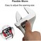 Jetech 15-Inch Adjustable Wrench, Professional Heavy Duty Chrome Vanadium Steel Shifter Spanner with Inch/Metric Scale, Wide Caliber Opening - AW-15
