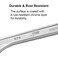 Jetech 15-Inch Adjustable Wrench, Professional Heavy Duty Chrome Vanadium Steel Shifter Spanner with Inch/Metric Scale, Wide Caliber Opening - AW-15