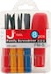 Jetech 8-Piece Family Screwdriver Set, CR-V Mo Steel, 3 Phillips and 3 Slotted Tips, Puller and AWL SQ, Split Design Shaft, Professional Grip Screwdriver Set, Small - FM-S