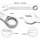 Jetech 24mm Combination Wrench - Industrial Grade Spanners with 12-Point Design, 15-Degree Offset, Made with Durable Chrome Vanadium - COM-24