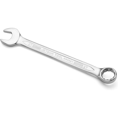 Jetech 27mm Combination Wrench - Industrial Grade Spanners with 12-Point Design, 15-Degree Offset, Made with Durable Chrome Vanadium - COM-27