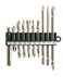 Jetech Double-Ended Screwdriver Power Bit, 10-Piece Set, Phillips Impact Driver Bits, Flat Head Bit Set, Two Sides Screwdriver Bits Set with 1/4 Bit Holder - BITS-10L