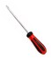 Jetech Striking Cap Go-Through Slotted Screwdriver, Cr-V Steel Flathead with Magnetic Tip, Ergonomic Soft Grip TPR Handle, 6mm Thick and 150mm Long Shaft - GTH6-150-