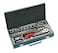 Jetech 27-Piece Set 1/2-Inch Drive Socket Set, Professional 1/2 Inch / Metric Sockets with Selected Accessories in A Robust Metal Case - SK1/2-27S