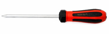 Jetech Striking Cap Go-Through Phillips Screwdriver, Cr-V Steel Phillipshead with Magnetic Tip, Ergonomic Soft Grip TPR Handle, 6mm Thick and 150mm Long Shaft - GTH6-150+