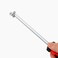Jetech Striking Cap Go-Through Phillips Screwdriver, Cr-V Steel Phillipshead with Magnetic Tip, Ergonomic Soft Grip TPR Handle, 6mm Thick and 200mm Long Shaft - GTH6-200+