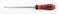 Jetech Striking Cap Go-Through Phillips Screwdriver, Cr-V Steel Phillipshead with Magnetic Tip, Ergonomic Soft Grip TPR Handle, 6mm Thick and 200mm Long Shaft - GTH6-200+