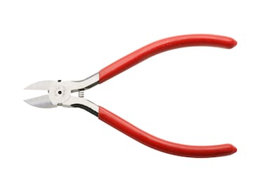 Jetech 5-inch Diagonal Pliers, Professional Electrical Side Cutters, Chrome Vanadium Steel, Ergonomic Grip Wire Snips for Precise Cutting - NP-5S