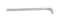 Jetech Hex Key Wrench 12mm, Extra Long Allen Key, L-Shape Hexagon Metric Wrenches, Alloy Steel Chrome Plated, Repairing Tool for Home Repair - PL-12C