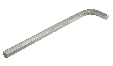 Jetech Hex Key Wrench 17mm, Extra Long Allen Key, L-Shape Hexagon Metric Wrenches, Alloy Steel Chrome Plated, Repairing Tool for Home Repair - PL-17C