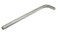 Jetech Hex Key Wrench 17mm, Extra Long Allen Key, L-Shape Hexagon Metric Wrenches, Alloy Steel Chrome Plated, Repairing Tool for Home Repair - PL-17C