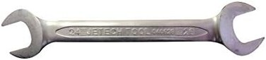 Jetech Double Open End Wrench, Size 24 x 26 mm Metric, Flat Head Wrench, Industrial Grade, Open Ended Spanner for Automotive Repair Furniture Assembly - OWS24-26