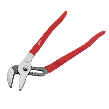 Jetech 12-inch Groove Joint Pump Plier, Industrial Grade Steel Comfort Grip, Straight Jaw for Home Repair, Gripping Bolts, Pipes, and Fittings - WP-12