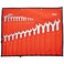 Jetech Combination Wrench Set 26-Piece, Metric, Industrial Grade Chrome Vanadium Steel Spanner Set with 12-Point Offset Design, 15-Degree Angle - COM-S26