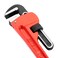 Jetech 18-Inch Heavy Duty Straight Pipe Wrench, Adjustable Aluminum Plumber Wrench with Floating Hook Jaw and I-Beam Handle, Red - PW-450