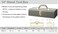 Jetech Tool Box, 14-Inch Portable Steel Small Tool Box with Metal Latch Closure &amp; Metal Handle, Rustproof Multi-Purpose Heavy Duty Toolbox, Grey - TB-14