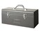 Jetech Tool Box, 17-Inch Portable Steel Small Tool Box with Metal Latch Closure &amp; Metal Handle, Rustproof Multi-Purpose Heavy Duty Toolbox, Grey - TB-17