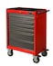 Jetech 7-Drawer Rolling Tool Chest w/Drawers &amp; Lock, Tool Storage Cabinet with Lockable Wheels, TRP Universal Wheels, Tool Organizer Box for Garage, Warehouse &amp; Repair Shop - RC-7