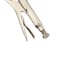 Jetech 10-Inch Curved Jaws Locking Pliers with Wire Cutter - Chrome Vanadium Alloy Steel Body, Industrial Grade Vises Grips - LGP-10