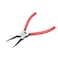 Jetech 7-Inch Snap Ring Pliers, Internal Circlip Pliers with Straight Jaw, Premium Chrome Vanadium Steel, Coil Spring, Red - SR-7A