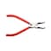Jetech Mini Bent Needle Nose Pliers 7 Inch Bent Long Nose Plier, Internal Snap Ring Pliers, Needle Remover Pliers Fishing Tools Precision Pliers for Jewelry Making and Small Object Gripping - SR-7C