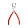 Jetech Mini Bent Needle Nose Pliers 7 Inch Bent Long Nose Plier, Internal Snap Ring Pliers, Needle Remover Pliers Fishing Tools Precision Pliers for Jewelry Making and Small Object Gripping - SR-7C