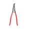 Jetech Mini Bent Needle Nose Pliers 7 Inch Bent Long Nose Plier, Extermal Snap Ring Pliers, Needle Remover Pliers Fishing Tools Precision Pliers for Jewelry Making and Small Object Gripping - SR-7D