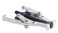 Jetech 2-Jaw Gear Puller 25mm&ndash;160mm Spread Range, For Pulling, Heavy-Duty, Bearing, Flywheel, Pulley and Gear Remover Tool, Adjustable - 2GP-150