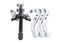 Jetech 6 Inch Heavy Duty 3-Jaw Gear Puller, Reversible Gear Removal Tool for Slide Gears, Pulleys, Bearings, and Flywheels - 3GP-150