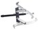 Jetech 12 Inch Heavy Duty 3-Jaw Gear Puller, Reversible Gear Removal Tool for Slide Gears, Pulleys, Bearings, and Flywheels - 3GP-300