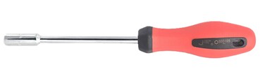 Jetech 10-7mm Nut Screwdriver Driver, 125mm Shaft Nut Driver with Soft Grip Handle, Screwdriver Handle for Holding Bolts and Screws, 235mm Long - SD7-125