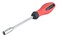 Jetech 12-9mm Nut Screwdriver Driver, 125mm Shaft Nut Driver with Soft Grip Handle, Screwdriver Handle for Holding Bolts and Screws, 235mm Long - SD9-125