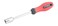 Jetech 19-14mm Nut Screwdriver Driver, 125mm Shaft Nut Driver with Soft Grip Handle, Screwdriver Handle for Holding Bolts and Screws, 245mm Long - SD14-125