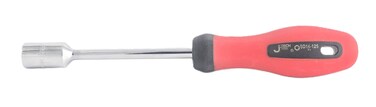 Jetech 19-14mm Nut Screwdriver Driver, 125mm Shaft Nut Driver with Soft Grip Handle, Screwdriver Handle for Holding Bolts and Screws, 245mm Long - SD14-125