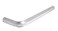 Jetech Hex Key 27 mm, Flat End, Medium Length Allen Key, L-Key, Premium Alloy Steel, High Torsion, High Hardness, Chrome Plated, for Industrial, Mechanical &amp; Professional Use - PM-27C