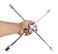 Jetech 15 Inch Wheel Nut Wrench, 17mm 19mm 21mm and 23mm, 4 Way Lug Wrench, Chrome Vanadium Steel, Assemble and Dismantle Tire &amp; Maintenance - 4WLW-400