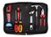 Jetech 8-Piece Tool Bag Set, With Screwdrivers, Hammer, Plier, Adjustable Wrench, Tester &amp; Accessories, Home Tools &amp; Repair Kit with Portable Nylon Pouch &ndash; JEP-F8