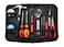 Jetech 12-Piece Tool Bag Set, With Screwdrivers, Hammer, Pliers, Adjustable Wrench Tester &amp; Accessories, Home Tools &amp; Repair Kit with Portable Nylon Pouch &ndash; JEP-F12