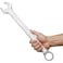Jetech 35mm Combination Wrench - Industrial Grade Spanners with 12-Point Design, 15-Degree Offset, Made with Durable Chrome Vanadium - COM-35