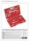 Jetech 27-Pieces Mechanic Repair Tool Set with Sockets, Screwdrivers, Ratchet Wrench, Adjustable Wrench &amp; Pliers, Professional Auto &amp; Workshop Kit - JEB-R27