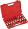 Jetech 18-Piece 1/2-Inch Drive Torx Bit Socket Set, Standard and Deep Torque Bit Set, Torx Socket Set, Durable Storage Case - SKT-18SP