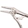 Jetech 6-1/2Inch Long Nose Locking Pliers, Premium Cr-V Construction, Long Nose Pliers with Wire Cutter for Easy Access to Hard to Reach Areas - LNP-6