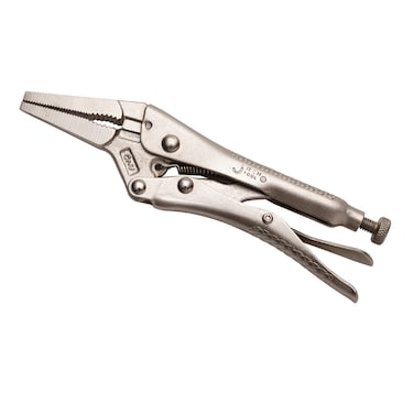 Jetech 6-1/2Inch Long Nose Locking Pliers, Premium Cr-V Construction, Long Nose Pliers with Wire Cutter for Easy Access to Hard to Reach Areas - LNP-6