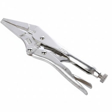 Jetech 8-1/2Inch Long Nose Locking Pliers, Premium Cr-V Construction, Long Nose Pliers with Wire Cutter for Easy Access to Hard to Reach Areas - LNP-9