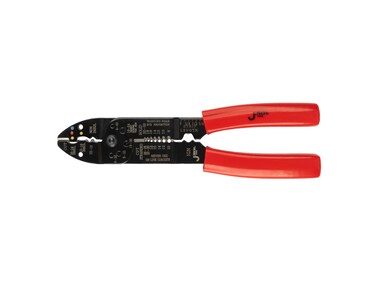 Jetech 8-Inch Adjustable Wire Stripper Wire Cutter and Stripper Wire Cutter Electrical Spring Loaded Stripper, Cutter for Technicians Electricians Installers - WS-8