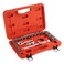 Jetech 24-Piece 1/2 Inch Drive Socket Set, Metric Socket Ratchet Wrench Set with 6-Point Sockets 8mm-32mm, Soft Grip Ratchet Spanner and Other Accessories in Durable Blow-Molded Carry Case - SK1/2-24SP