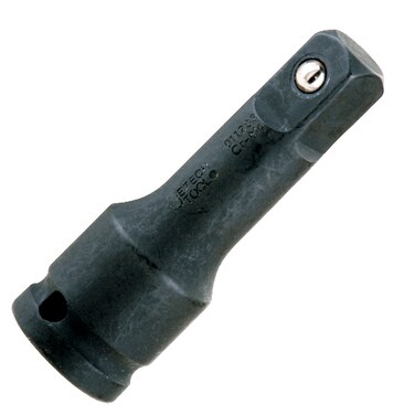 Jetech 1/2 Inch Extension Bar for Impact Socket, 10 Inch Impact Extension, Cr-Mo Alloy Steel, Cold Forged, Black, FEB1/2-10